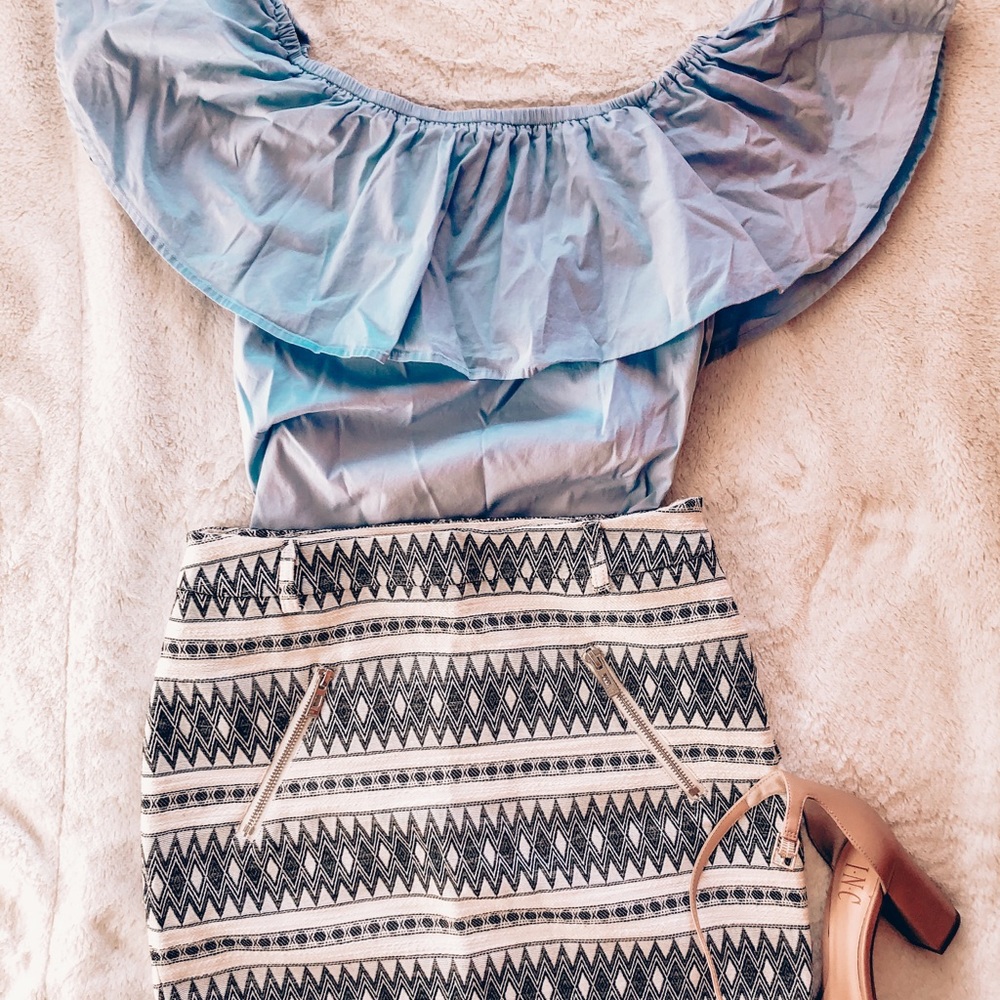 Avec Les Filles Mini Skirt